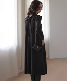 組曲 S 【前後着用可】ラメストライプボウタイ ワンピース