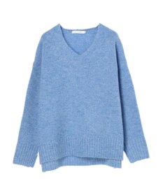 AMERICAN HOLIC ＭｉｘヤーンＶネックニットプルオーバー