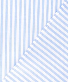 J.PRESS MEN 【AaronChang】【UNISEX】コットンタイプライター ストライプ シャツ / B.D. / Baggy-Fit