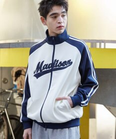 WEGO 【ユニセックス着用ITEM】ラグランライントラックジャケット