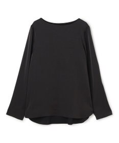 UNFILO サテン レイヤードブラウス