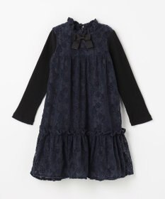 組曲 KIDS 【110-140㎝】スノウレース ワンピース