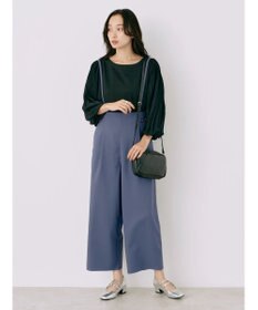 earth music&ecology ビット付きサロペット