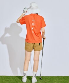 PW CIRCULUS 【吸水速乾 / UV遮蔽率96.3% UVカット / ストレッチ】【WOMEN】ポケットモックT ゴルフウェア レディース