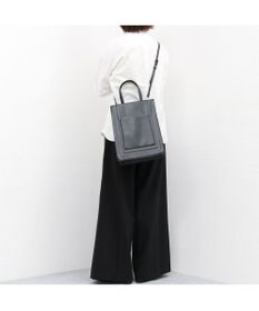 UNBILLION カシュカシュ cachecache / パネル型押し2wayトート