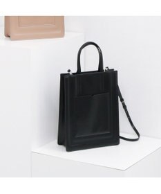 UNBILLION カシュカシュ cachecache / パネル型押し2wayトート