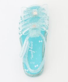 ANY KIDS ラメ入り グルカ サンダル