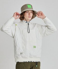 PW CIRCULUS 【MEN】中綿キルトスウェット