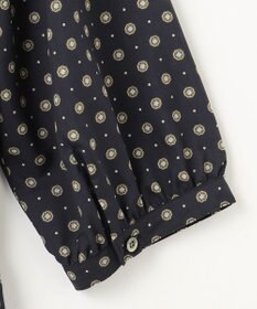 J.PRESS LADIES L 【洗える】ジオメトリックプリント ワンピース