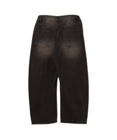 WEGO イージーバレルレッグデニムパンツ2