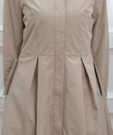 Tiaclasse 【洗える】撥水フードフレアコート