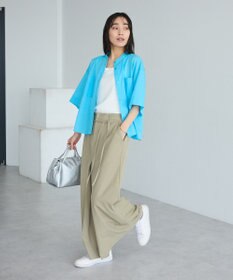 CRAFT STANDARD BOUTIQUE バックギャザーポンチョシャツ