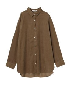 Green Parks 柔らかい細コールシャツ