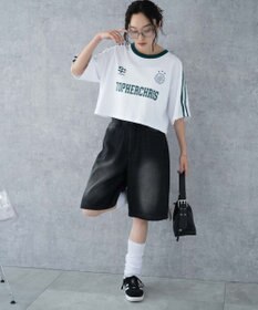 WEGO ライングラフィックショートT