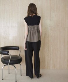YECCA VECCA 【2点SET】ラッフルキャミセットニット