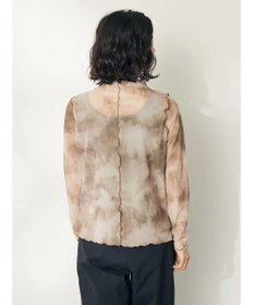 CRAFT STANDARD BOUTIQUE タイダイメッシュボトルネックインナー