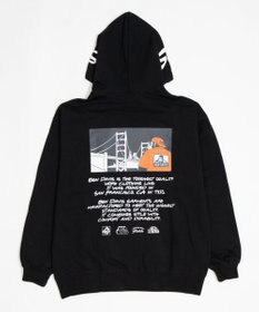 WEGO BENDAVISグラフィックプルパーカー