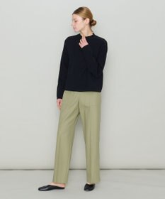 JOSEPH 【洗える】オーガニックツイル　ワイドトラウザーズ