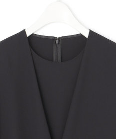 ICB 【洗える】 ストレッチジョーゼット カシュクールブラウス