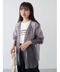 Green Parks ・ＥＬＥＮＣＡＲＥ　ＤＵＥ　２ｗａｙシアーブラウス