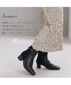 Pointer 【石岡真実さん着用】本革スエードコンビショートブーツ