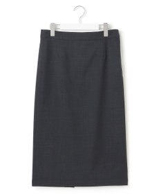 ICB 【UVカット・洗える】ウール2WAYストレッチ タイトスカート
