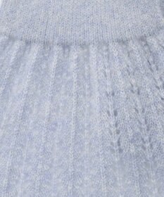 MOONBAT mila schon カシミヤ100%レーシーニットプチマフラー