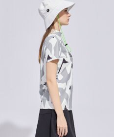 PW CIRCULUS 【WOMEN】ＤＯＶＥ柄モックネック ゴルフウェア レディース