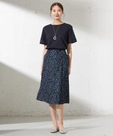 J.PRESS LADIES メタルコンビマーブル ネックレス