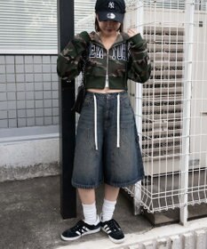 WEGO NEWYORK裏起毛ZIPパーカー