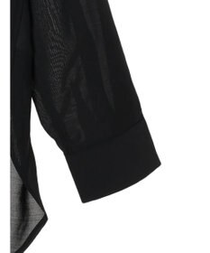 earth music&ecology シアーバンドカラーシャツ