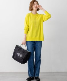 23区 S 【見上愛さん着用/Oggi・STORY掲載】ピュアカシミヤ クルーネック ニット