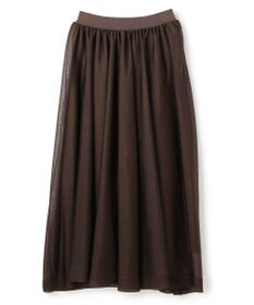 uncrave バルキーシアーニット フレアスカート