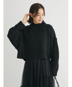 Green Parks ・ＳＵＧＡＲ　ＳＰＯＯＮ　ハイネックショートニット