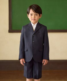 MIKI HOUSE HOT BISCUITS 【110-130cm】ウールサキソニー素材のスーツ