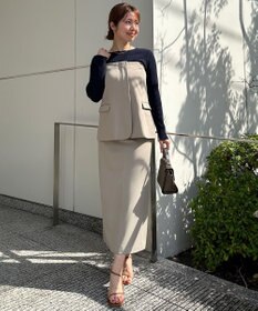 UNFILO L 【洗える/ストレッチ】イージーチノビスチェ