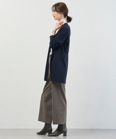 J.PRESS LADIES L KNIT BASIC ロング カーディガン