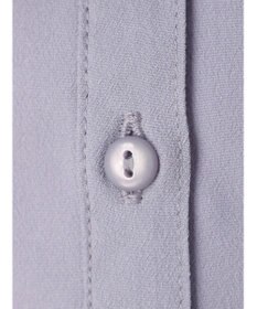 earth music&ecology ケープカラーブラウス