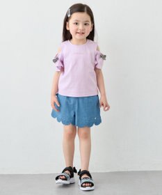 ANY KIDS 【綿100%】オンオフショルダー Tシャツ