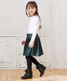 ANY KIDS ストライプスカッツ