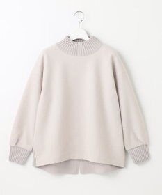 J.PRESS LADIES ニードルパンチ ハイネック カットソー