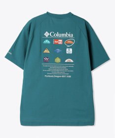 Columbia Columbia/ レイリバースプリットラグラングラフィックショートスリーブTシャツ /コロンビア