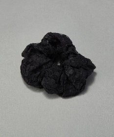 Phoebe ガーリッシュレースシュシュ　ブラック