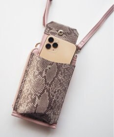 LA BAGAGERIE 【インスタグラマー chiyoさん×LA BAGAGERIE】コンビスマホショルダー