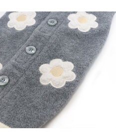 PET PARADISE ペットパラダイス 背中開き ベスト 《お花 アップリケ》 小型犬