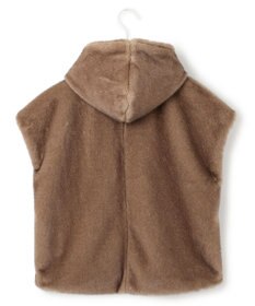 ICB 【洗える】ミンクライクファー フーディジレ コート