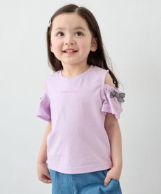 ANY KIDS 【綿100%】オンオフショルダー Tシャツ