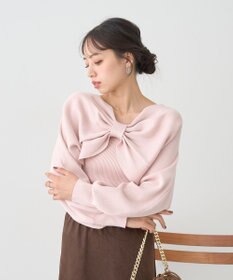 earth music&ecology 【WEB限定】リボンニットアンサンブル