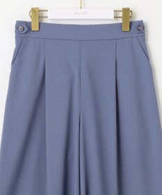 ANY SIS 【洗える】エアリーワイド クロップド パンツ