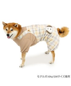 PET PARADISE スヌーピー ボア サロペット 《仲良し》 中型犬